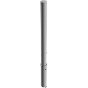 Barrier posts | Steel tube  76 x 2,6 mm | Removable, with triangular locking mechanism | hot-dip galvanized | without eyelet
